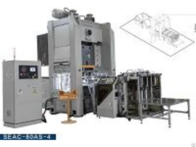 Complete Automatic Aluminium Foil Container Making Machine