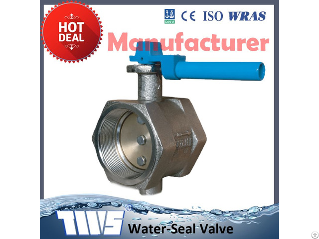 Screw Type Cast Iron Butterfly Valves