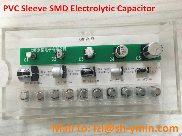 Sleeve Smd Aluminum Electrolytic Capacitor For Power Supply