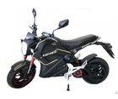 Black Color Electric Moped Bike For Adult 48v 350w High Performance