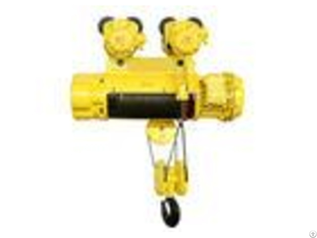 Remote Control Explosion Proof Electric Wire Rope Hoist 0 5 Ton To 16 Tons Yellow Color