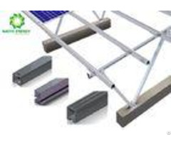 Corrosion Resistance Adjustable Solar Panel Brackets Ground Mounting System