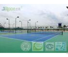 Indoor Outdoor Acrylic Tennis Court Flooring Materials Seamless Design