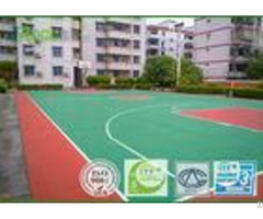 Basketball Sport Court Surface Plastic Coating Pu Rubber Material Seamless Design