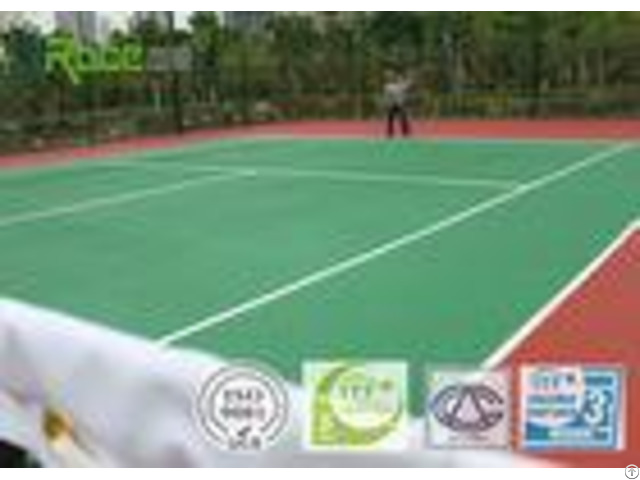 Weather Resistance Multifunctional Sport Court Surface For Tennis Field