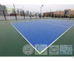 Uv Resistance Outdoor Volleyball Court Surfaces Flooring 3 8mm Thickness