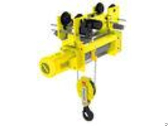 Standard Low Headroom Electric Hoist 2 1 Rope Reeving Remote Control