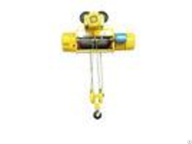 Lifting Goods Electric Wire Rope Hoist Leading Crane Large Tonnage With Trolley