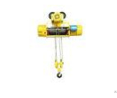 Lifting Goods Electric Wire Rope Hoist Leading Crane Large Tonnage With Trolley