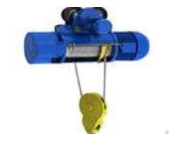 Single Rail Crab Electric Wire Rope Hoist 220v 440v For Mining Industry