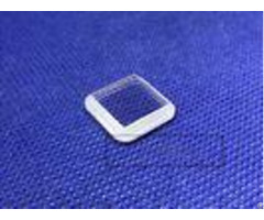 Al2o3 Crystal Sapphire Cover Glass Double Side Polished Customized Shape