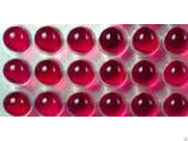 Ti Titanium Doped Synthetic Ruby Ball Sapphire Ingot 9 0 High Hardness
