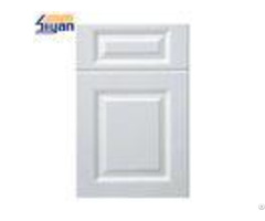 Elegant White Mdf Kitchen Cabinet Doors Replacement With Matte Surface