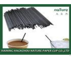 Coffee Paper Cup Hot Beverage Straws Heat Insulation With Sgs Approval