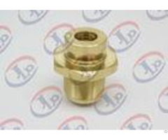 Cnc Precision Components With Internal External Thread Brass Fastenersfor Air Pump