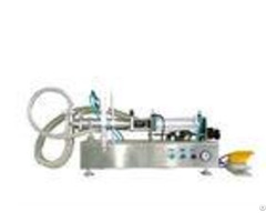 Liquid Metering Jam Filling Machine Semi Automatic Type With Automated Packaging