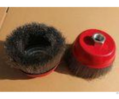 Removing Paint Stainless Steel Wire Brush Cup Wheel Suitable For Industrial