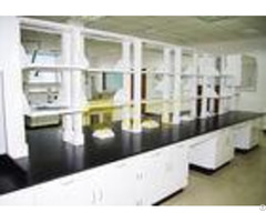 Slab Black Epoxy Resin Laboratory Countertops Corrosion Resistance For University