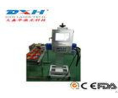 High Speed Automatic Laser Marking Machine For Food Bag Package Usb Cable