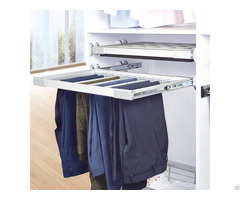 Wardrobe Soft Close Pull Out Trousers Rack