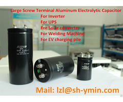 Ups Large Screw Terminal Aluminum Electrolytic Capacitor Bolt Type