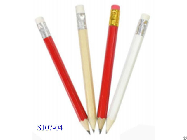 Hex Golf Pencil W Eraser