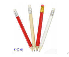 Hex Golf Pencil W Eraser