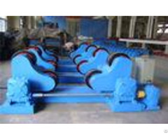 5t Self Centering Tank Rotators With Servo Drive Rubber Roller
