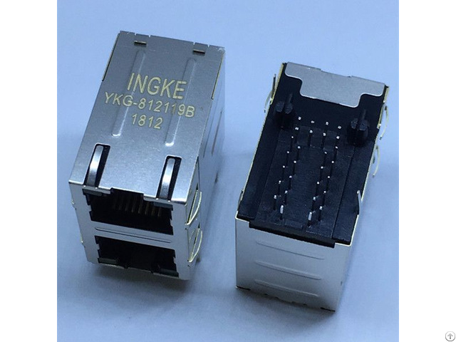 Ingke Ykg 812119b 100 Percent Cross 7499151120 We 2 Port Through Magjack Rj45