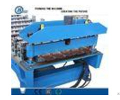 Galvanized Steel Roof Panel Roll Forming Machine Hydraulic System For Automotive
