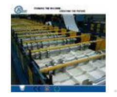 Customized Roll Forming Line For Steel Roof Panel 8 25 Min 18 Stations