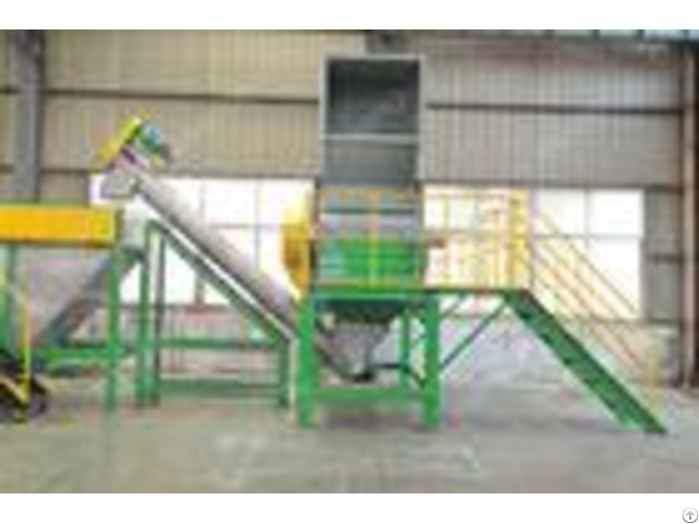 Easy Cleaning Solid Plastic Crusher Machine 500 Kg H For Pet Bottle Recycling