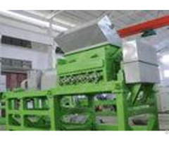 Double Shaft Waste Tyre Recycling Machine Used Tire Shredder Equipment With Skf Bearing