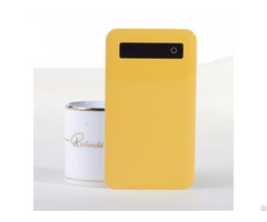 China Wholesale Ultra Thin Touch Screen 5000mah Power Bank With Customized Logo