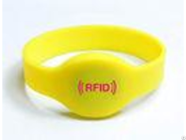 High Quality Oval Shape Silicone Rfid Wristband