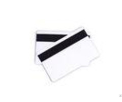 Cr80 Pvc Pfid Blank Magstripe Cards High Strength With Magnetic Stripe