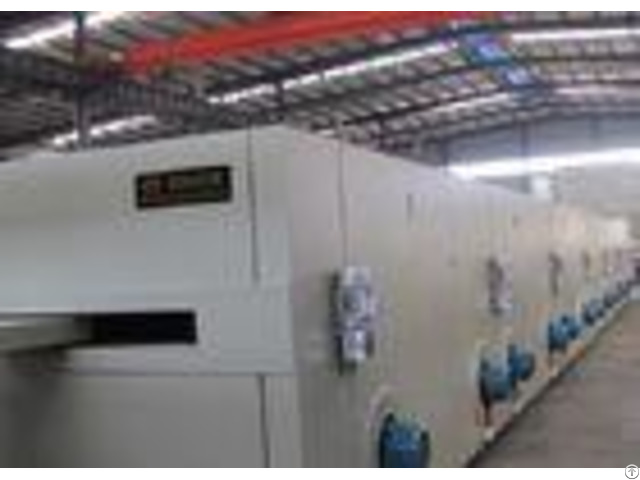 Full Inverter Controlled Fabric Stenter Machine Powder Coating Manually Chamber Door