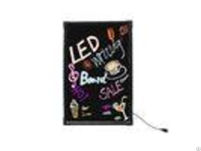 Shops Restaurants Led Light Up Writing Board High Bright And Aluminium Frame