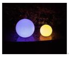 Multi Color Change Solar Led Ball Ip68 Waterproof With Remote Control