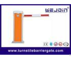 Orange Color Electronic Barrier Gate With Aluminum Cabinet And Speed 3s 6s