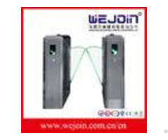 110v 220v Stainless Steel Flap Barrier Gate With Anti Tailing Function For Metro Stations