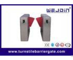 900mm Width Electronic Flap Barrier Gate Pedestrian Automatic Systems Turnstiles