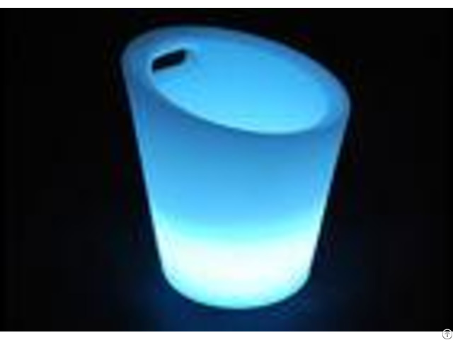 Safe Water Resistant Led Ice Bucket Seamless And Beautiful Energy Saving