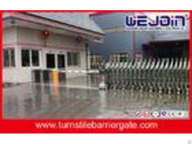 Passage Controlled Access Turnstiles Swing Barrier Gate In Stainless Steel