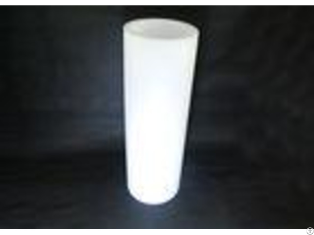 Round Colorful Led Light Up Champagne Bucket White Pe Plastic Shell Material