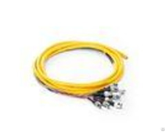 Fc Upc 9 125 12 Fiber Optic Pigtail Single Mode With 0 9mm Lszh Jacket