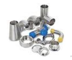Dairy Welding Tri Clamp Stainless Steel Sanitary Pipe Fittings Corrosion Resistance