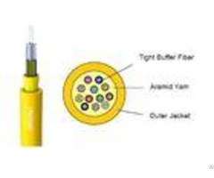Non Armored Distribution Fiber Optic Cable Anti Corrosion With Pvc Lszh Jacket