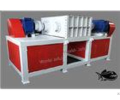 Iron Drum Four Shaft Shredder Higher Torque Rotary Blades With Electrical System