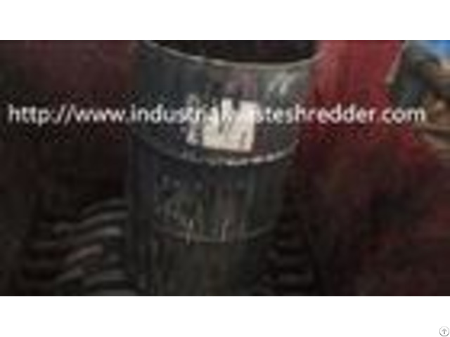 Industrial Metal Drum Shredder Machine Custom Output For Hollow Containers